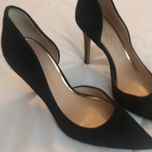 Jessica Simpson suede high heels 8.5m